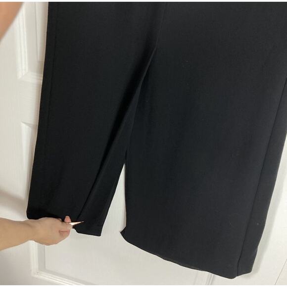 NWOT Vintage MAXMARA Coat Jacket 8 Black Wool Tie Long Sleeve Button Slit Pocket - Picture 7 of 12